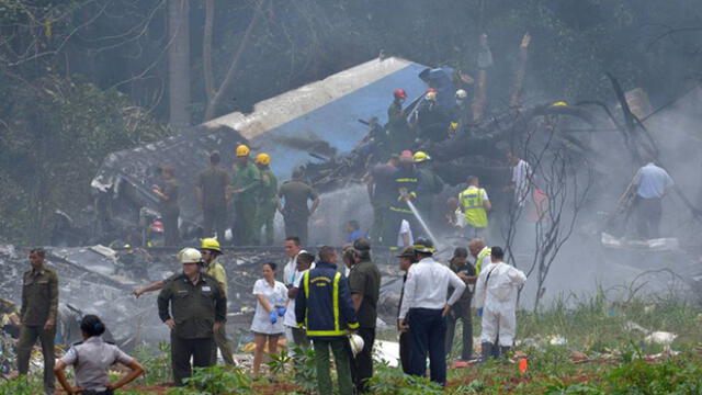 Se confirman más de 100 muertos en accidente aéreo en Cuba 