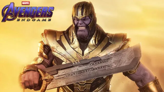 Avengers: Endgame: Revelan de qué está compuesta la espada de Thanos