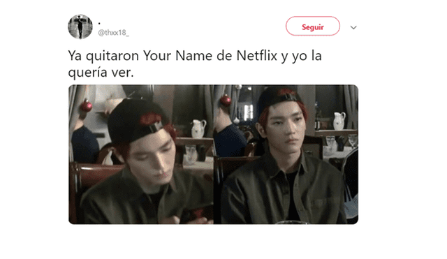 Netflix: Your Name sale del servicio y fans comparten su molestia en redes