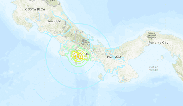 Costa Rica y Panamá: Sismo de magnitud 6.3 remece la frontera de ambos países. (Imagen: CNN)