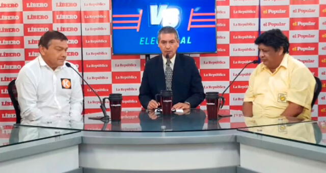 Versus Electoral: Jaime Contreras Vs. José Gonzáles [VIDEO]