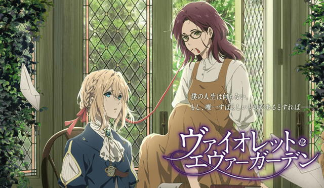 Presentan tráiler para film de Violet Evergarden