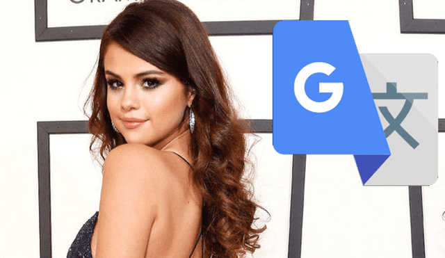 En Google Traductor: Si escribes “Selena Gomez” aparece una extraña frase