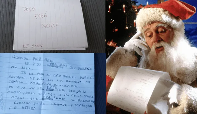 Twitter: niño amenazó a Papá Noel en su carta tras pedir extravagante regalo