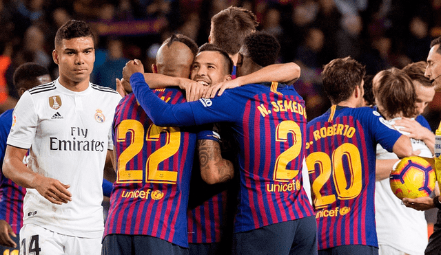Barcelona 5-1 Real Madrid: resumen y goles del Clásico Español [VIDEO]