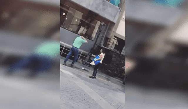 Facebook viral: furiosa paloma 'picotea' a hombres que caminan por calle de Miraflores [VIDEO]