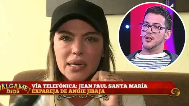Angie Jibaja pierde los papeles en discusión con Jean Paul Santa María [VIDEO]