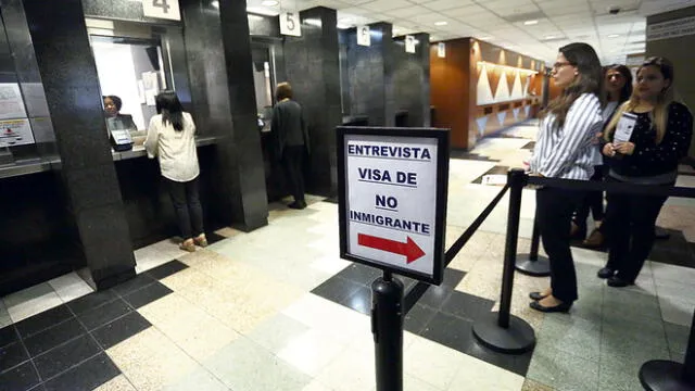 Peruanos ya no necesitarán acudir hasta la embajada de EEUU para renovar su visa