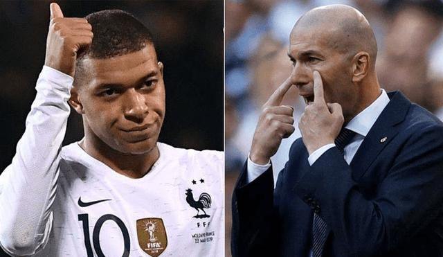 Zinedine Zidane se confesó y habló sobre el posible fichaje de Kylian Mbappé