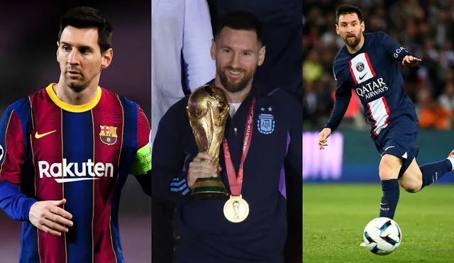 Lionel Messi ganó la Copa del Mundo tras 5 intentos. Foto: Composición LR/Barcelona/EFE