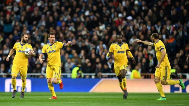  Real Madrid vs. Juventus: Mandzukic anota el 2-0 y ahora sí tiembla el Santiago Bernabéu