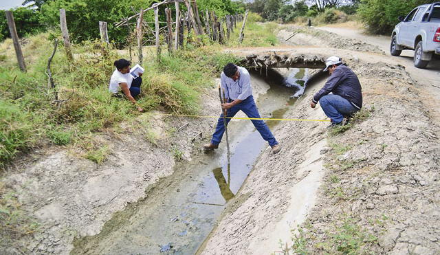 Invertirán S/ 16 millones para arreglar canales en Tambogrande