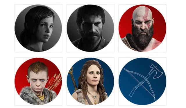 Estos son los nuevos avatares gratuitos. Foto: Sony