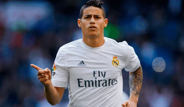 James Rodríguez se lesiona y será baja en el Real Madrid