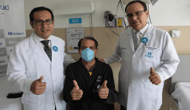 Proeza médica: Essalud salva la vida de un taxista de 58 años [FOTOS]