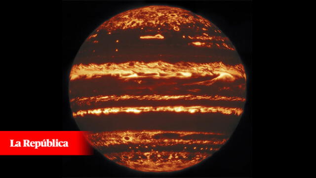 Astrónomos lograron imágenes inéditas y desvelaron grandes misterios de Júpiter.