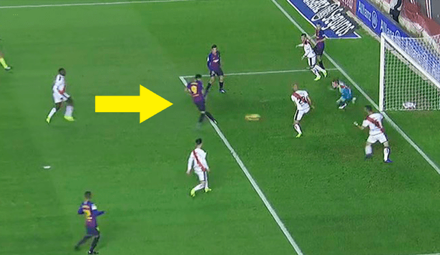 Barcelona vs Rayo Vallecano: desatención de Advíncula provocó el gol de Luis Suárez [VIDEO]