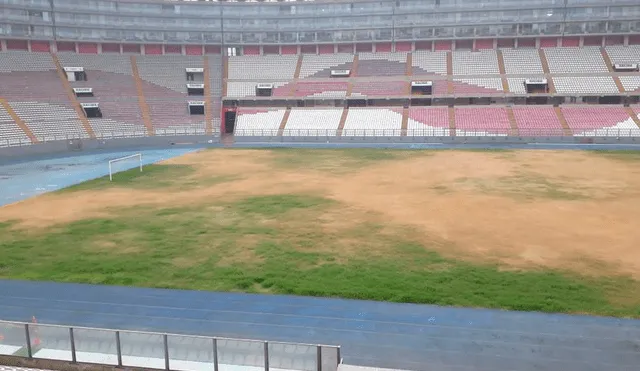Estadio Nacional luce abandonado a causa del coronavirus en el Perú.