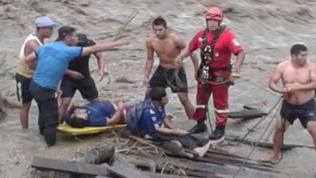 Cusco: Más de 15 desaparecidos tras colapso de un puente [VIDEO]