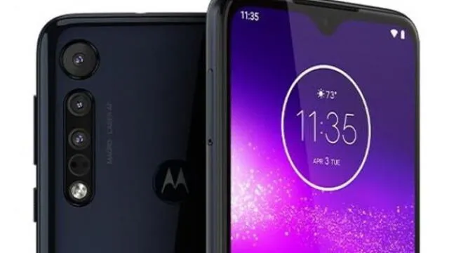 Motorola One Macro tiene triple cámara trasera.