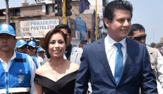 Leslye Lazo resultó elegida congresista en el 2020 y Julio Chávez es alcalde de San Martín de Porres desde el 2019. Foto: Facebook.