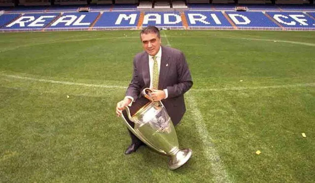 Lorenzo Sanz, ganador de dos Champions League con el Real Madrid, falleció este sábado a causa del coronavirus. Foto: Marca.