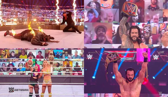 TLC 2020 fue el último evento del año de la compañía más grande de lucha libre. Foto: WWE