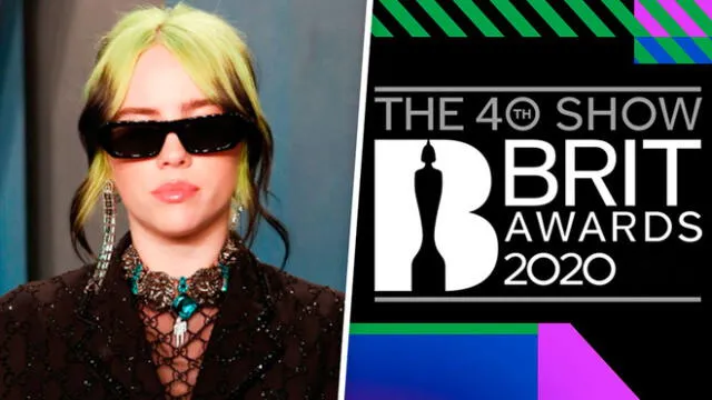 Brit Awards 2020 Billie Eilish