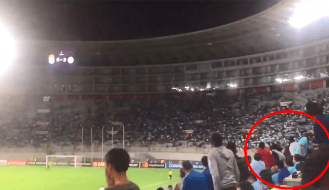 Hinchas de Sporting Cristal abandonaron el estadio tras el segundo gol de Olimpia [VIDEO]