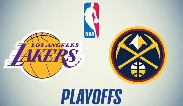 Los Angeles Lakers vs Denver Nuggets EN VIVO por los Playoffs de la NBA. Foto: Composición