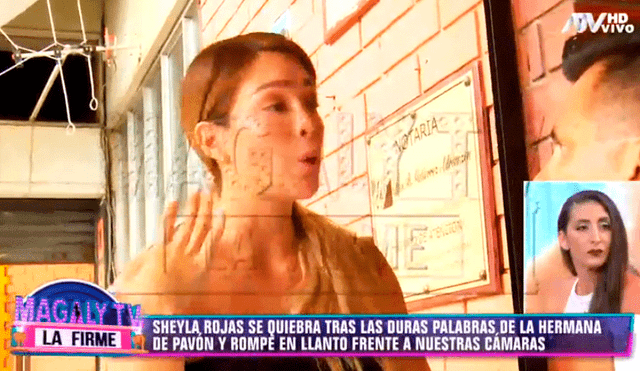 Sheyla Rojas llora al ser tildada de "mentirosa" por Alicia Pavón [VIDEOS]