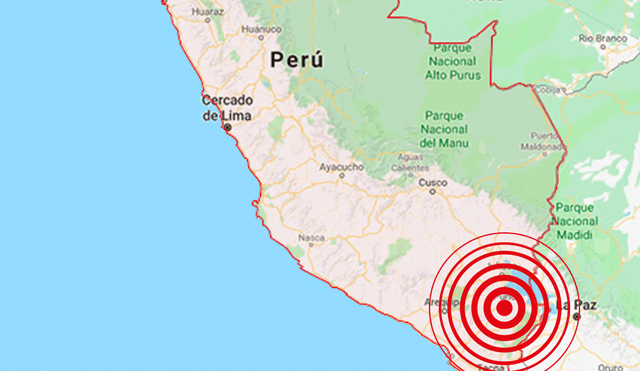 IGP registró sismo de magnitud 4.2 en Puno esta madrugada