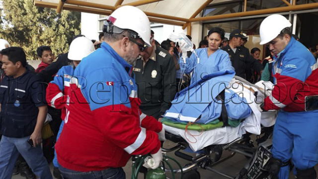 Mujer quemada en Cajamarca llegó a Lima para ser atendida en el Hospital Almenara [VIDEO] 