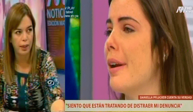 Daniella Pflucker se quiebra tras pregunta de periodista Milagros Leiva [VIDEO]