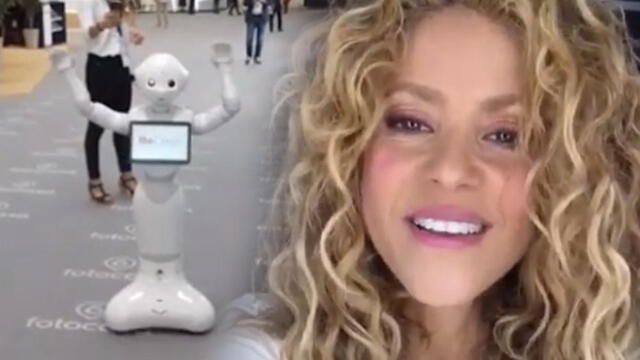 Convierten a robot en Shakira y el resultado provoca reacción de la colombiana. Fuente: Instagram