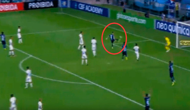 YouTube: Beto Da Silva anotó su primer gol con camiseta de Gremio [VIDEO]