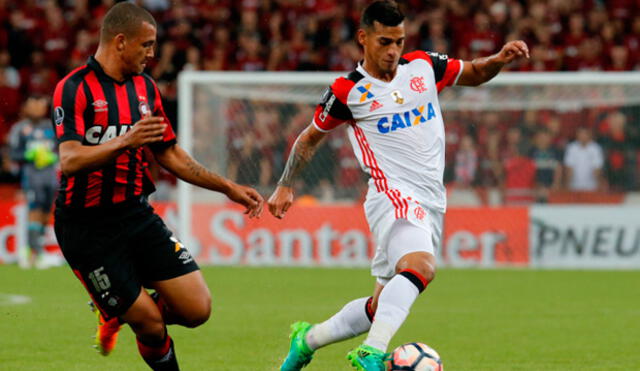 Resumen y goles: Flamengo cayó en su visita a Atlético Paranaense por la Copa Libertadores [VIDEO]