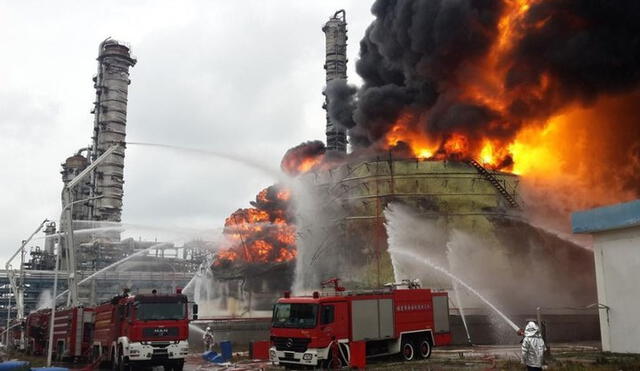 Tragedia en China: al menos 44 muertos y 30 heridos tras explosión en parque industrial [FOTOS]