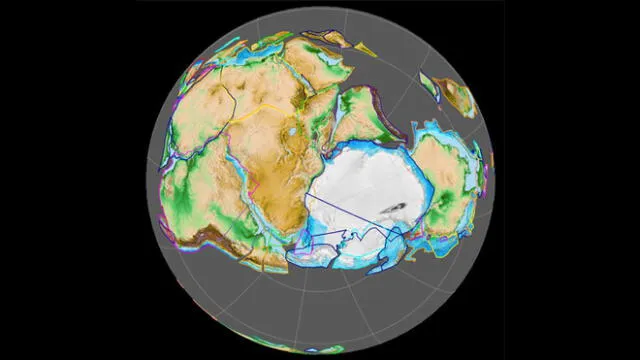 La extinción ocurrió cuando existía el supercontinente Gondwana, hace 360 millones de años. Crédito: Wikicommons.