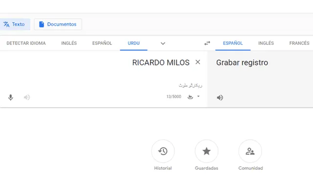 Google Translate: 'Ricardo Milos' fue troleado por aplicación con curiosa traducción de su nombre [FOTOS] 