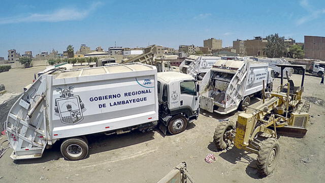 Chiclayo: Municipio de José L. Ortiz devolverá compactadoras por fallas mecánicas