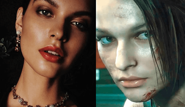 Sasha Zotova é a modelo de Jill Valentine em Resident Evil 3