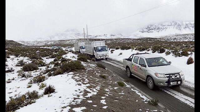 Arequipa: Caylloma registró la temperatura de menos 16.7 grados centígrados