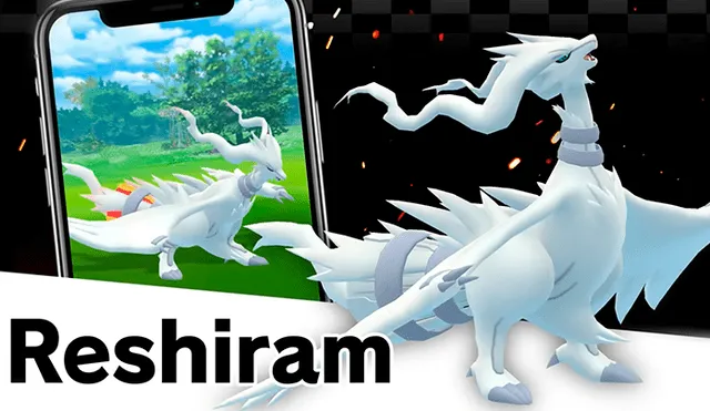 Reshiram llegará a Pokémon GO el próximo 26 de mayo.
