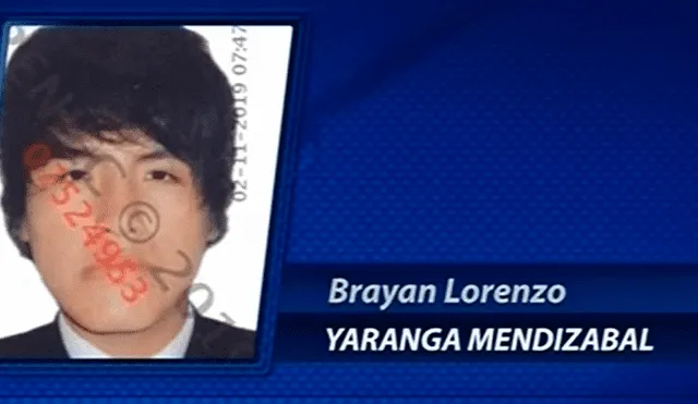 Familiares de la víctima piden que capturen a Brayan Yaranga Mendizabal. Créditos: Captura Canal N.