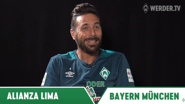 ¿Alianza Lima, Werder Bremen o Bayern? Claudio Pizarro sorprende con su elección [VIDEO]