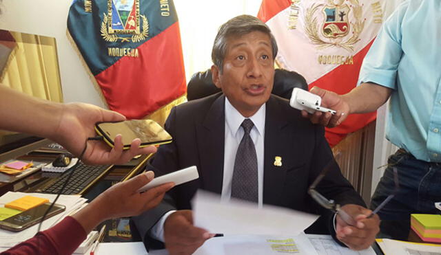 Alcalde de Moquegua se va de vacaciones por un mes