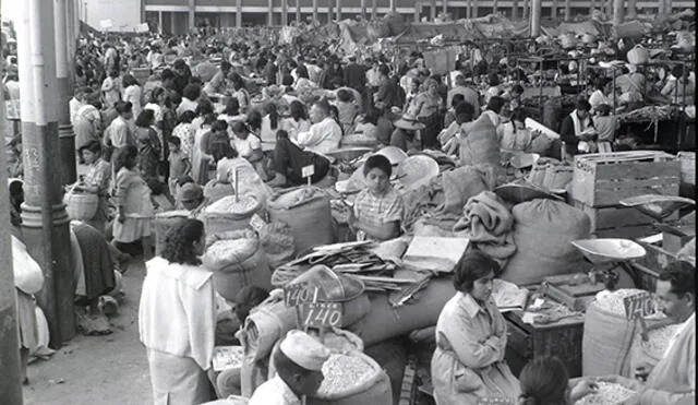 Así se miraba el Mercado San Camilo en el año 1963
