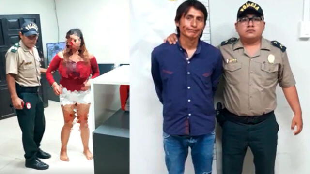 Piura: Capturan a sujeto que desfiguró rostro de su pareja con botella de vino [VIDEO] 