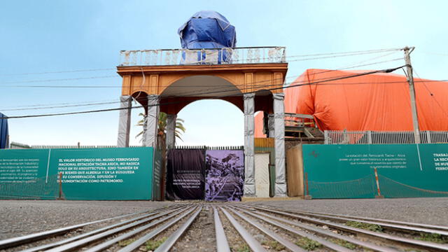 Estación Ferroviaria Tacna - Arica es considerada patrimonio.